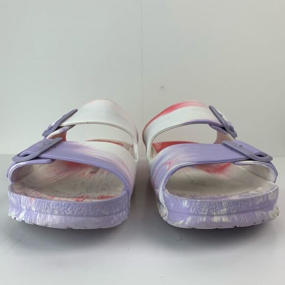 Birkenstock Women's Purple Arizona Eva Multicolor Fog Sandals Size 40 US 9/9.5 - Picture 4 of 13